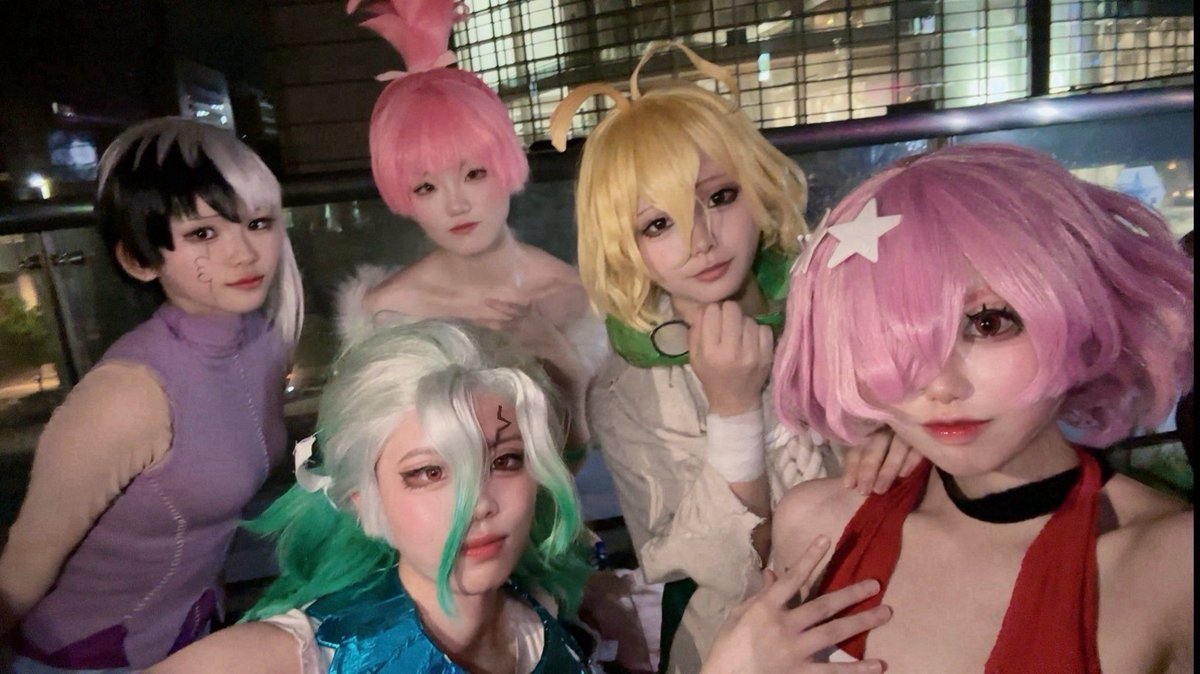 pmtro_'s tweet photo. 美少女5人離脱してます〜！！！！！
2日間ともたくさんのdcstﾚｲﾔｰの方々と交流できて本当に楽しかったですᐡ т · т ᐡ♡♡

お声掛けや撮影もありがとうございました❣️
お迎えなどまた後ほどお伺いします💭
 #コスサミ
 #コスサミ2026 https://t.co/CLU7SNRnXU