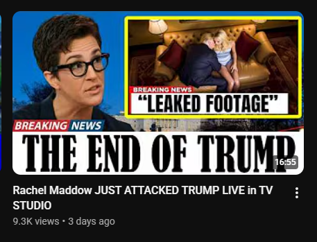 EvidentInfos's tweet photo. 🚨 This YouTube channel is misleading viewers with fake AI thumbnails &amp; false political content. It’s abusing the algorithm &amp; violating YouTube’s metadata &amp; misinformation policies. Channel uses AI-generated sexualized thumbnails🔗https://t.co/XyLqpfNWdg @TeamYouTube  @YouTube https://t.co/mufshq9bLF