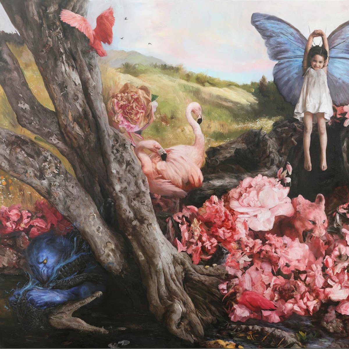 Pickaxe84199830's tweet photo. #painter #paiting #contempop #morpho
Guillermo Lorca, b.1984 - Chile
Oil on canvas https://t.co/NkhhScF2sZ
