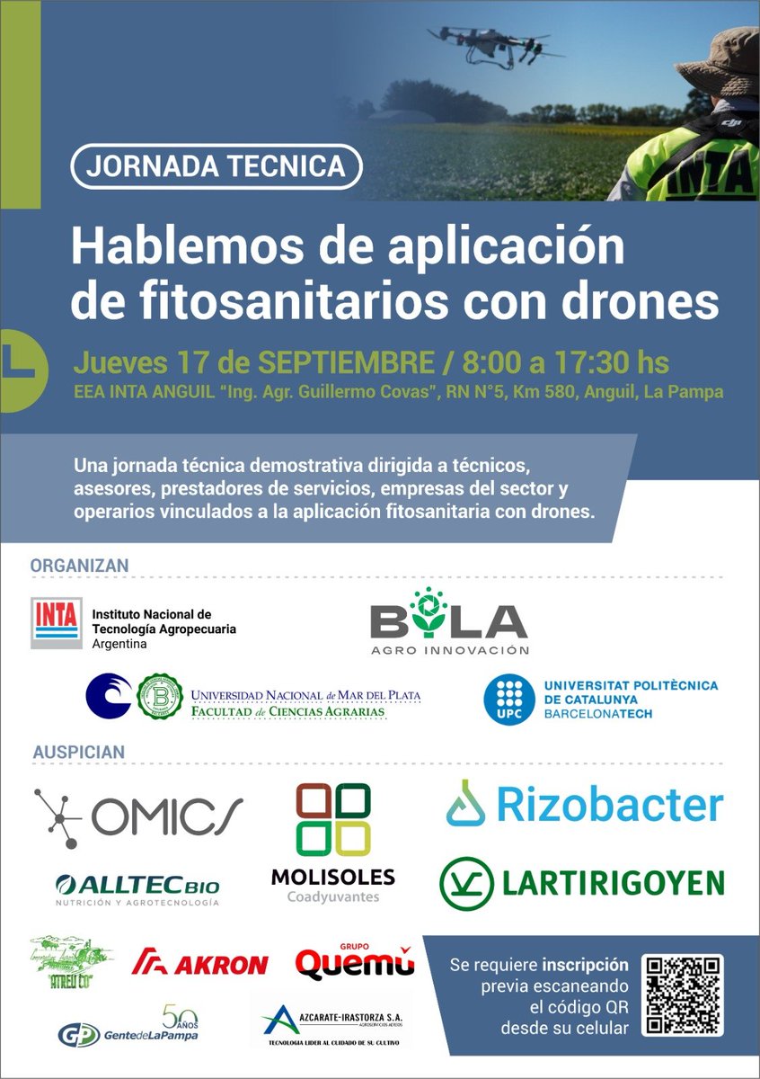 ASACIM_Malezas's tweet photo. ✍️Formulario de inscripción: https://t.co/fEoZGbdXzO https://t.co/zQ9wfhJTEc