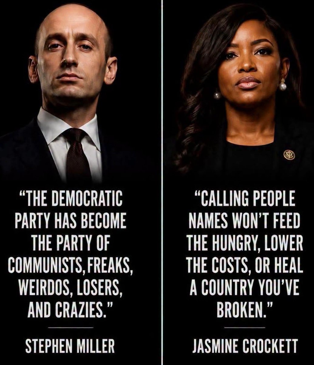 JamesTate121's tweet photo. But Miller just described himself. You go, Jasmine Crockett! 👏👏👏 https://t.co/WfqAEnAeLT