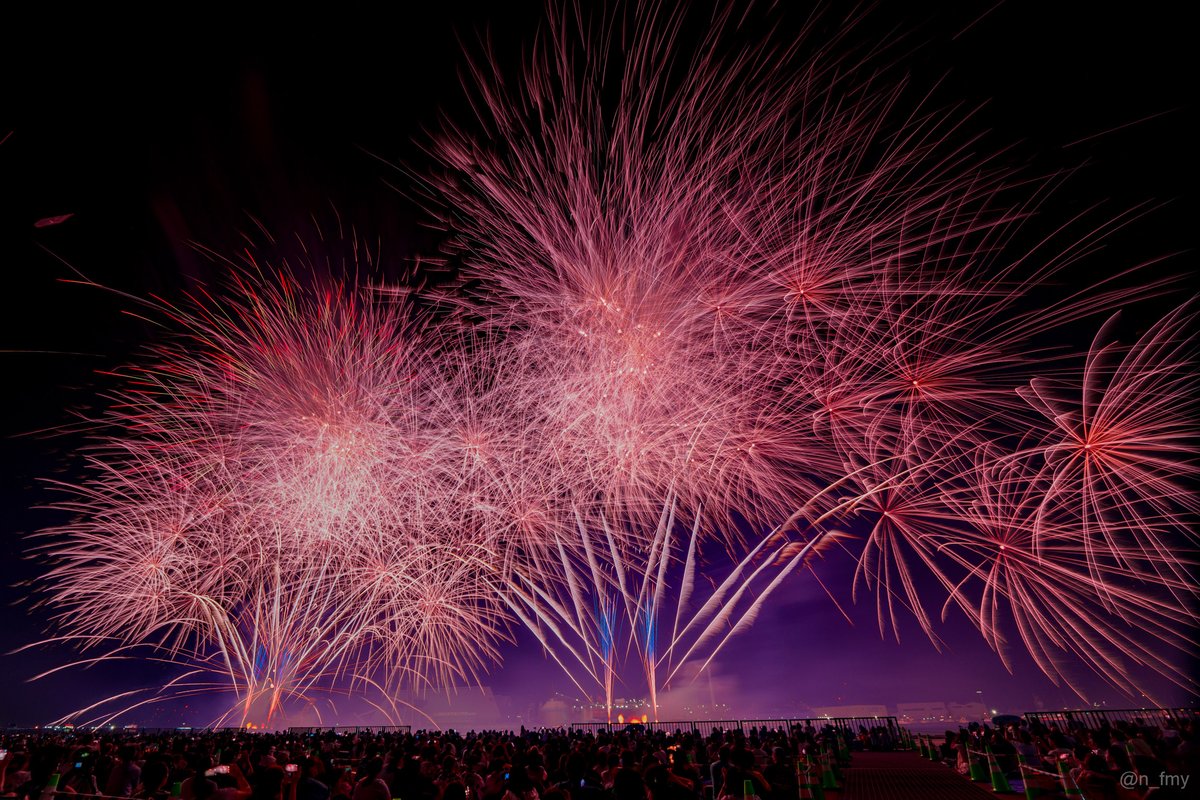 n_fmy's tweet photo. 2026 清水みなと祭りの海上花火大会
今年も凄く良かった！ https://t.co/ZwtrlpO3Yw
