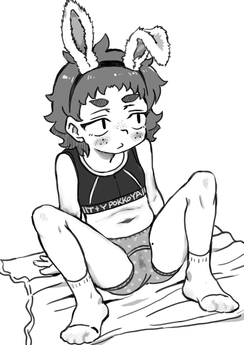 pok20150927's tweet photo. バニーの日とパンツの日らしいので。 https://t.co/U3oywbrc30