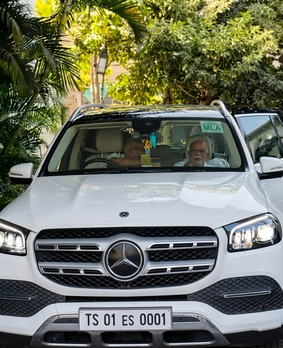 RajeshwariRW's tweet photo. A corporate employee earning ₹50,000 per month can’t afford a ₹10 lakh car even after 10 years.

But a minister earning ₹1.5 lakh per month buys a ₹1 crore car every year.

This is a scam in Indian democracy. https://t.co/ZQ6isaAL5z