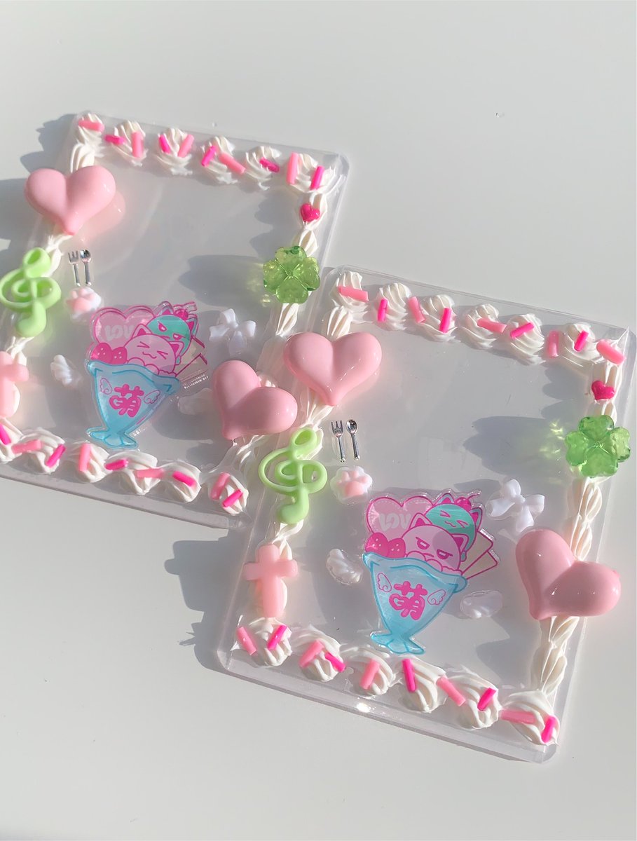 fmdeco_x's tweet photo. 8/4 15:00~ #カワクリpopup 納品予定��覧です☆

他にも一点ものも納品予定でございます！

#トレカデコ 🎶 https://t.co/QTEyWYdn21