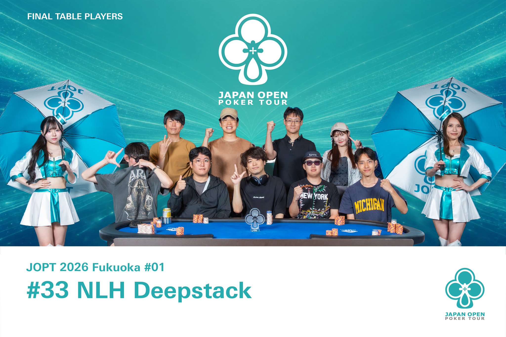 Fukuoka / Japan Open Poker Tour on X: 