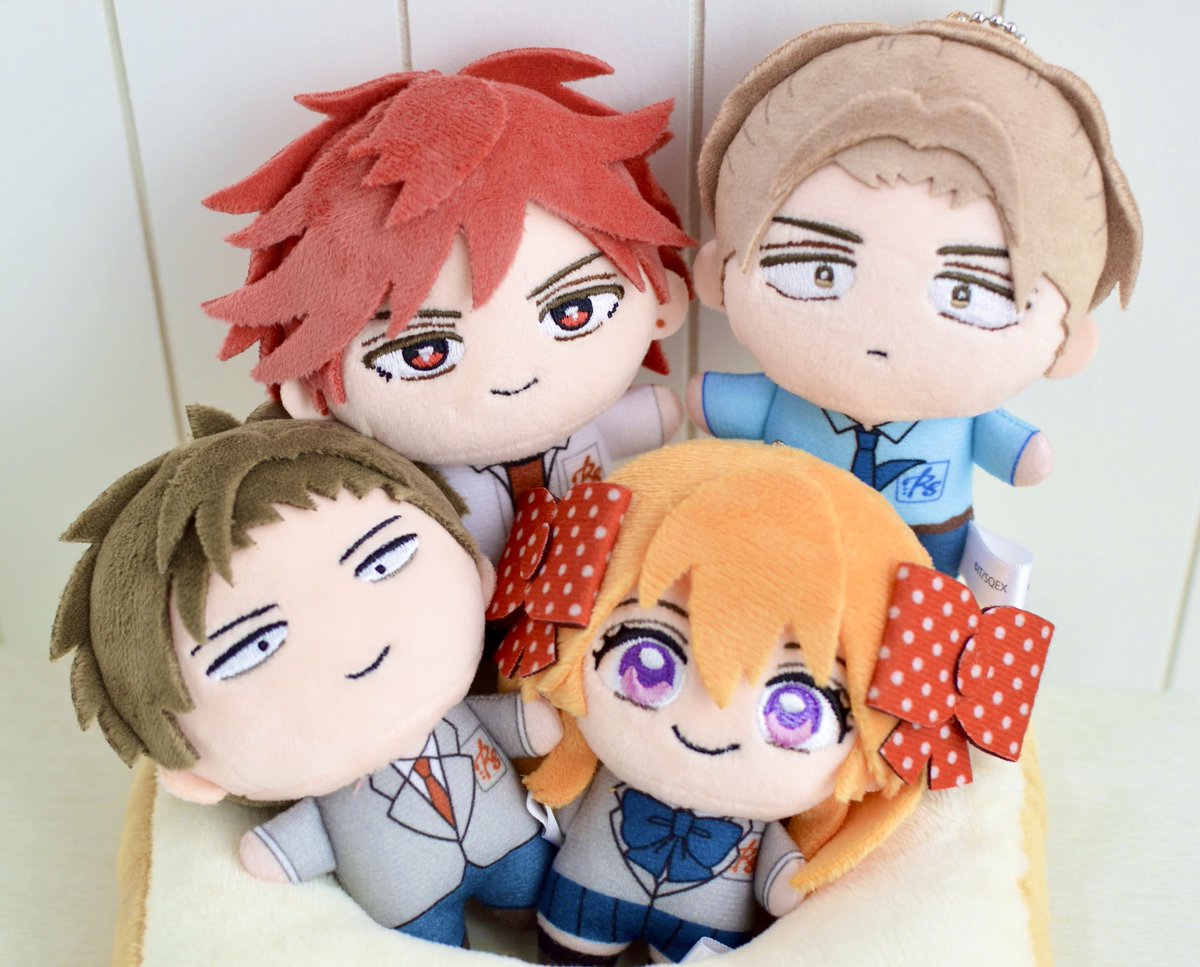 tubakiidumi's tweet photo. ぬいぐるみの見本が届きました
4体並べるとこんな感じです！ https://t.co/PULL60cRqe