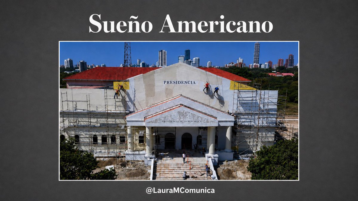 lauramcomunica's tweet photo. ¿Cuánto cuesta un sueño? Pregúntenle a Barranquilla, que ya tiene su propia Casa Blanca. Abelardo ya está cumpliendo su Sueño Americano… https://t.co/7IdxrxojRN
