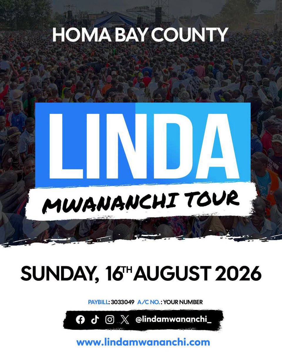 JaPerDay's tweet photo. Linda Uhuru idiots wants to take their nonsense to Homa Bay. 

This should be their FINAL rally. https://t.co/SVUeYZ1Gl6