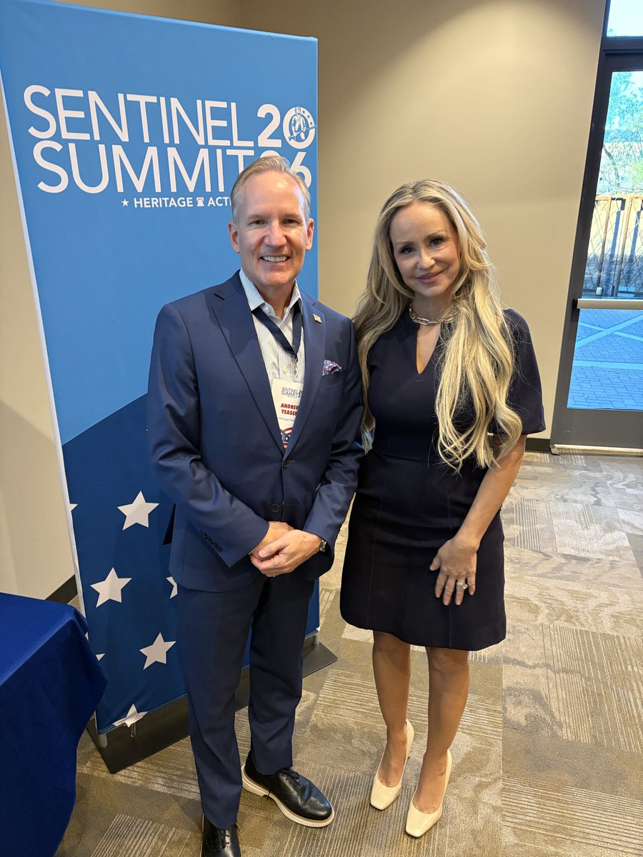 aayeager's tweet photo. Thank @AnneElizabethUS for joining @Heritage_Action Sentinel Summit Phoenix this weekend. Your brave story reminds us why we must always have a secure border. God bless 🙏
#BorderSecurity
#StopFentanyl https://t.co/JoQLOTExVW