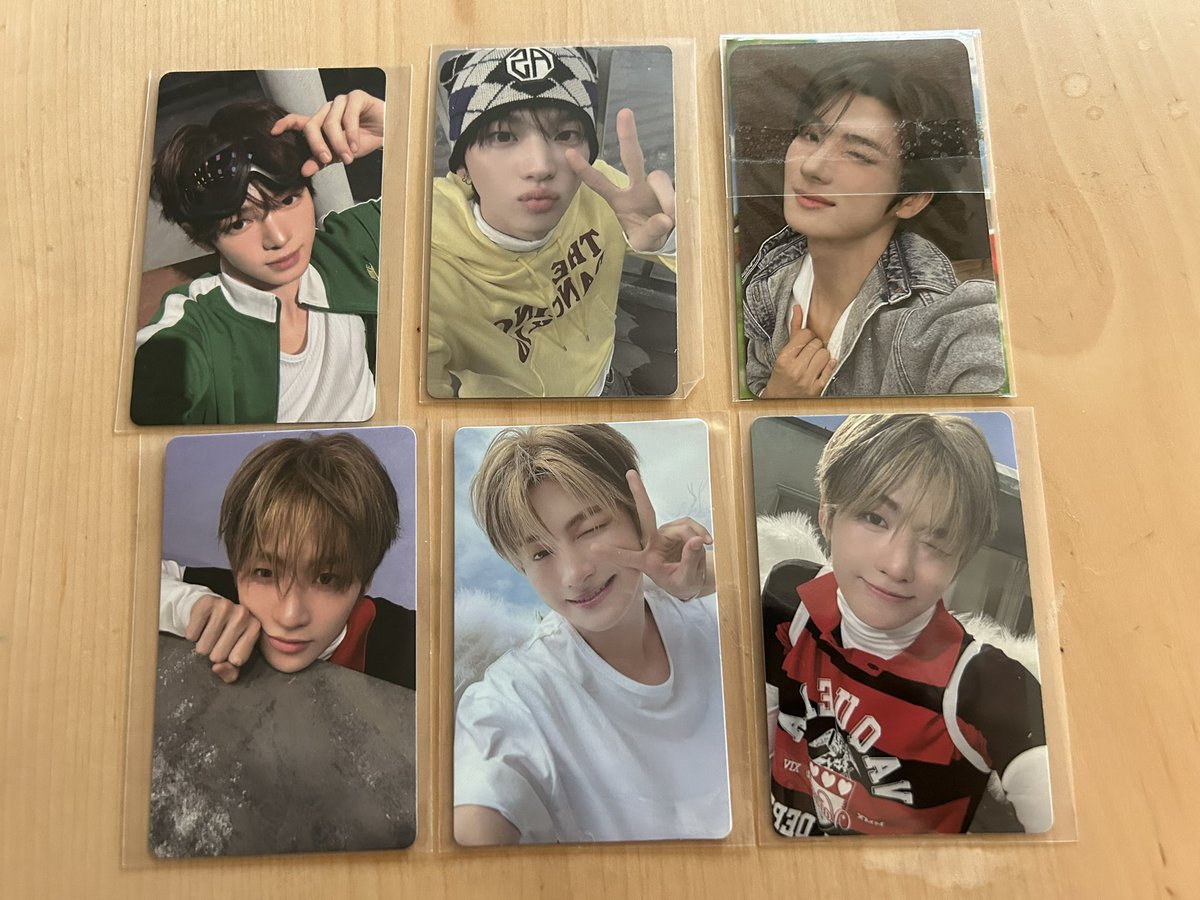 IuZ2v's tweet photo. TWS 交換

譲　画像
　　
求　同異種ギョンミンorドフン(リプ欄)
　　過去トレカ
目印は異種or過去物との交換希望です。

纏めての方優先です。

郵送にて交換希望です。
お気軽にお声掛けください🙇‍♀️

#TWS #TWS交換 https://t.co/QT61yDuaDh