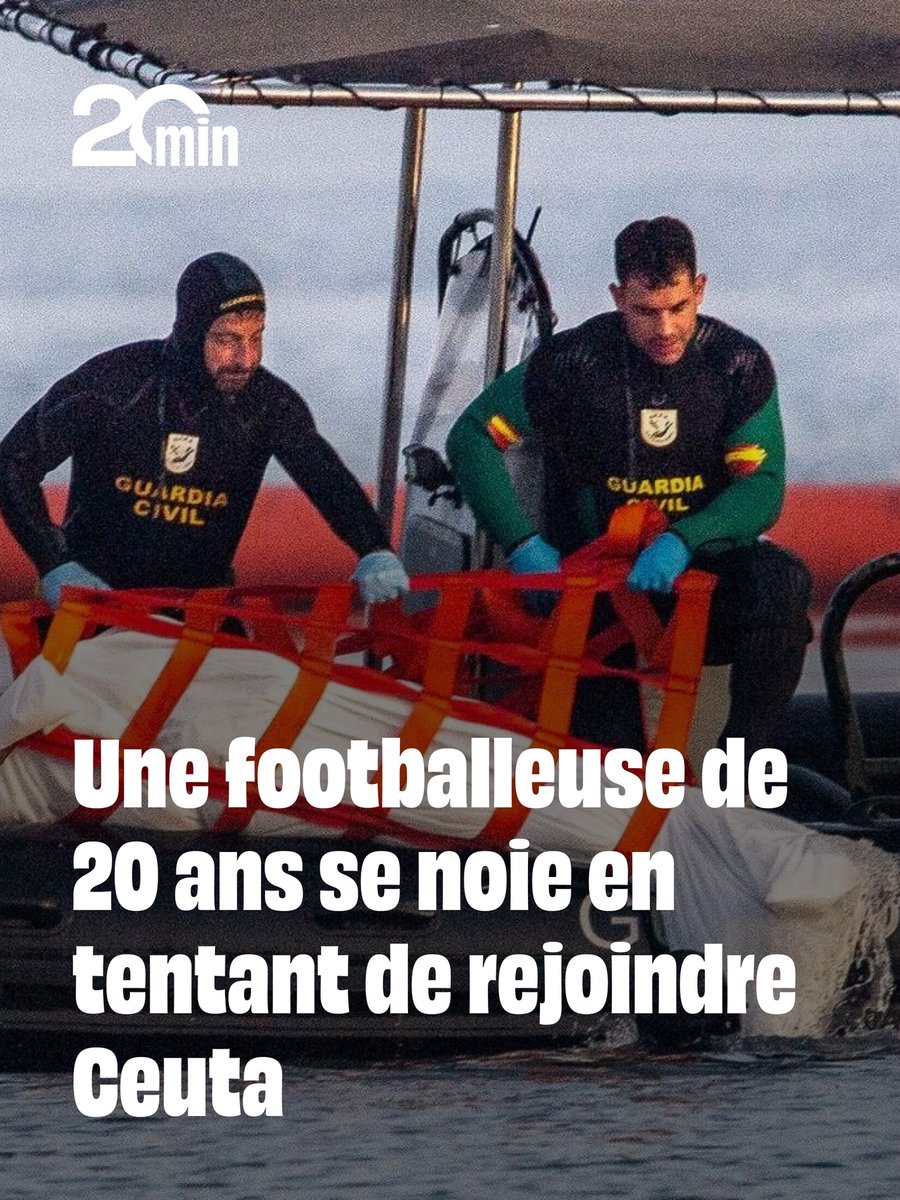 20Minutes's tweet photo. La joueuse Faten Ben Amar El Azizi fait partie de la soixantaine de migrants qui ont perdu la vie en essayant d’atteindre Ceuta ces derniers jours
➡️ https://t.co/rKRohb7Pu4 https://t.co/22Nv751G77