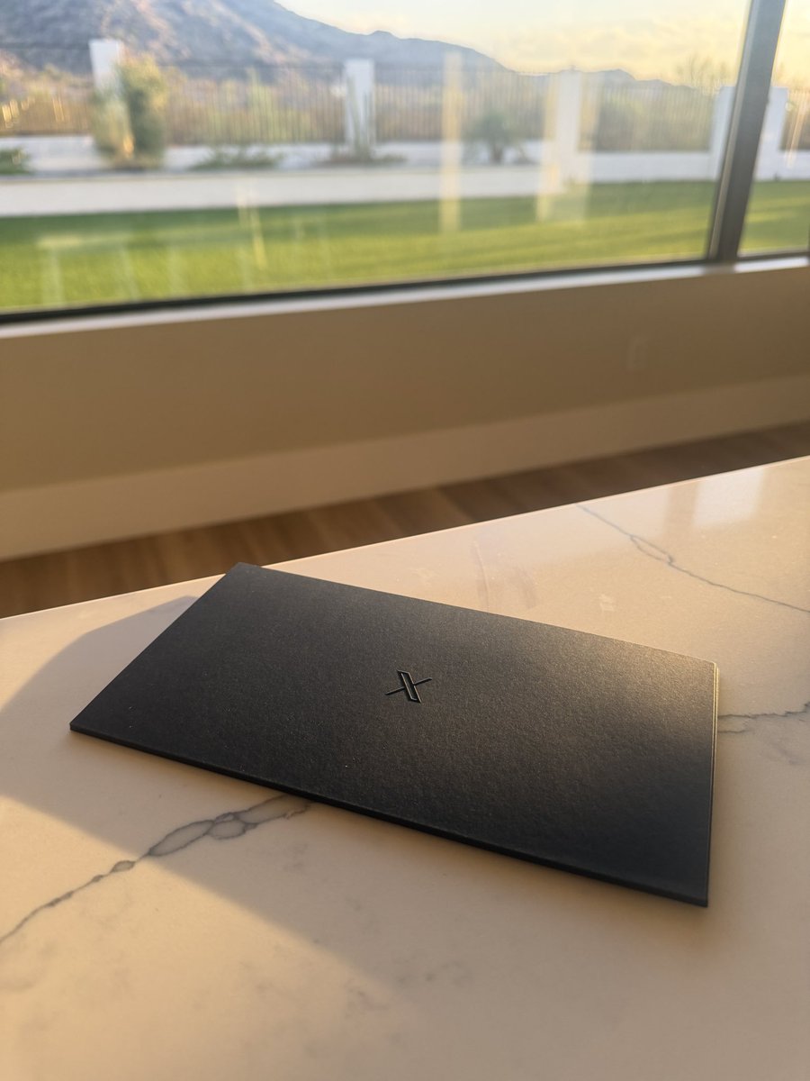 evoazMatt's tweet photo. A sign your in your 40s 
Just as excited about X debit card arriving in mail, as a bday card in 1980s!
@XMoney https://t.co/SmHbWOy5Ze