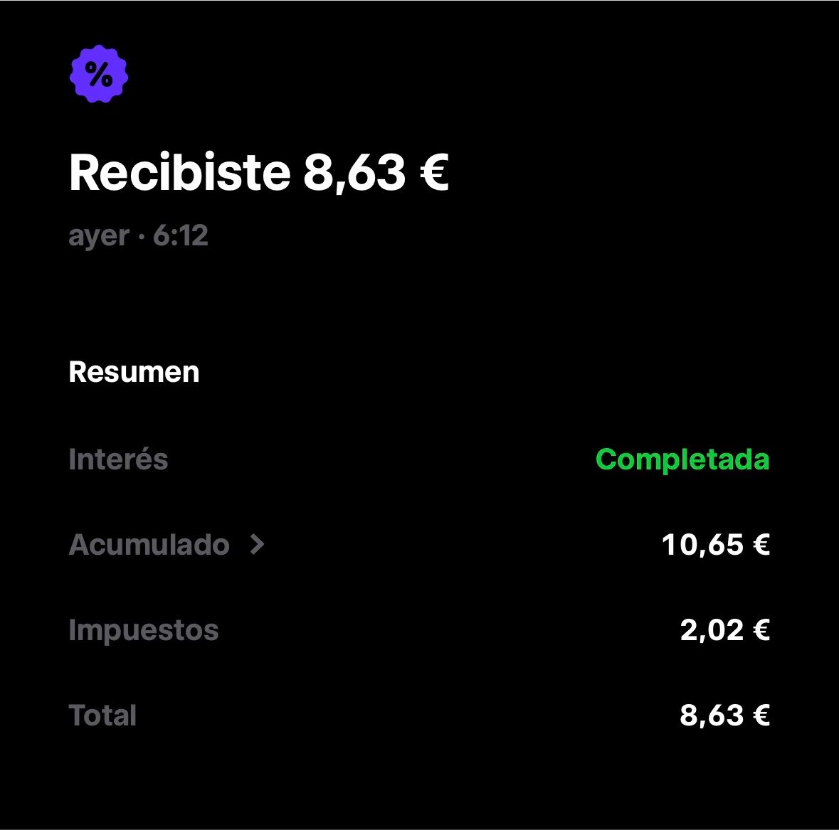dev_financiero's tweet photo. Como es de costumbre cada mes, genero dinero extra por la remuneración de mi dinero en Trade Republic , aprovecha y sácale rentabilidad a tu dinero que tienes parado en el banco y que no te está generando nada 📈 https://t.co/9qVYkmqzJ6