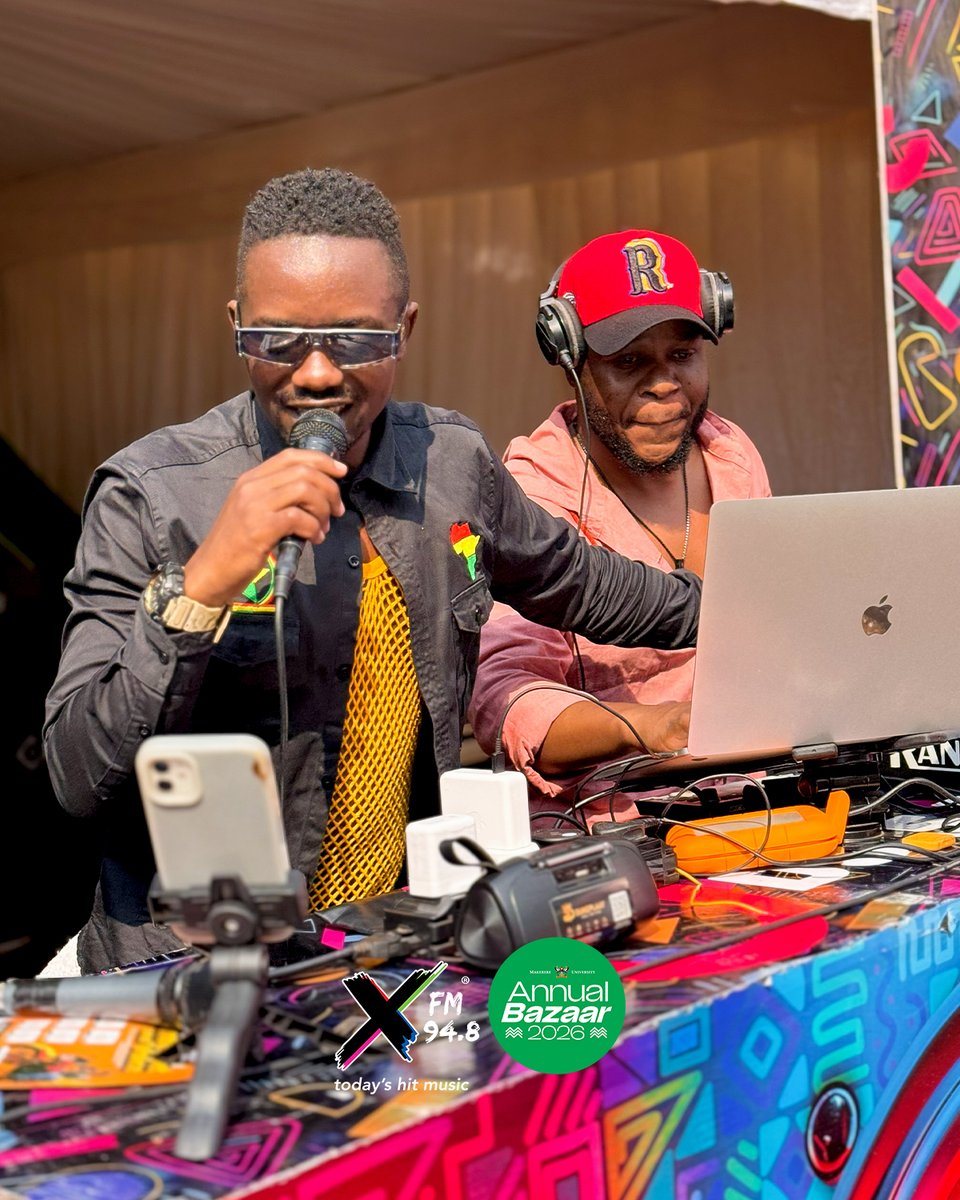 XfmUG's tweet photo. #ReggaeSalute We are live & direct from @Makerere Annual Bazaar 2026! Day 2 is here & the Sunday vibes are high. Where are you tuning in from?
#FreshX @TeenzKulture @mrdjshanug @ThaEpicMajor https://t.co/XOQJKIgcAu