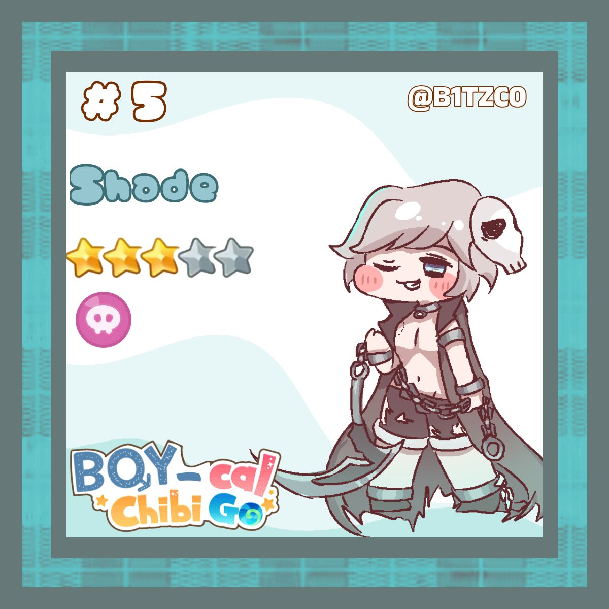 B1TZC0's tweet photo. The leader of the phantoms (and my personal favorite)! And the only other phantom to keep him in check! 🪦💙♥️
#boycal #trickcal #트릭컬 #トリッカル #트릭컬_리바이브 https://t.co/rNOSIWPKDy