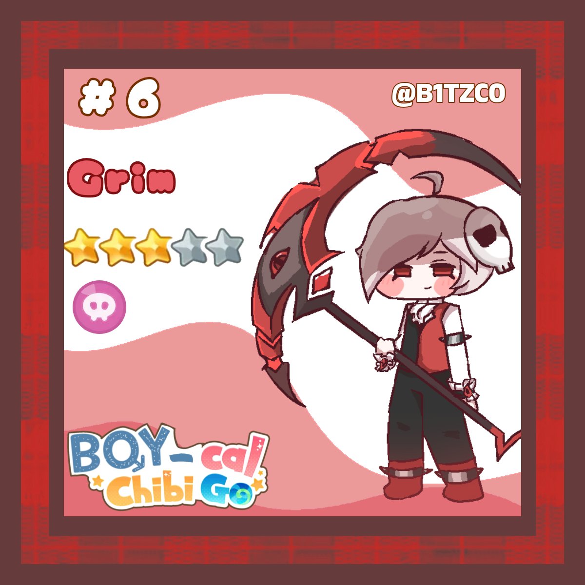 B1TZC0's tweet photo. The leader of the phantoms (and my personal favorite)! And the only other phantom to keep him in check! 🪦💙♥️
#boycal #trickcal #트릭컬 #トリッカル #트릭컬_리바이브 https://t.co/rNOSIWPKDy