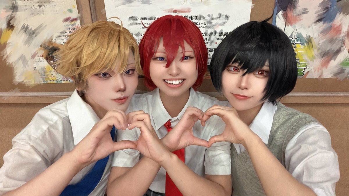 yuna_5124's tweet photo. 離脱！
楽しかった💕
 
ﾘﾂ先輩@razuri_cos 
ﾅﾙｶﾐ先輩 @Amazing_ulti 

 #きらこす https://t.co/3wNLSfMmwJ