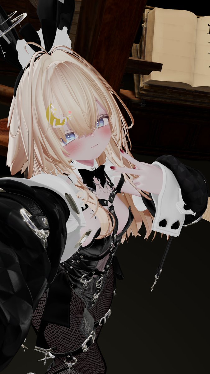 Ku125_vrc's tweet photo. 滑り込みバニ～🐰 https://t.co/1kDADOTBEn