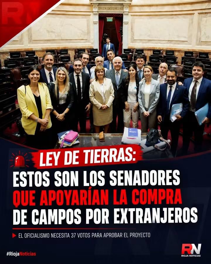 ArturoAroni's tweet photo. Estos son los senadores que respaldarían el proyecto que podría facilitar la compra de campos por extranjeros...🗑🗑🗑🐀🐀🐀🐀💩💩💩💩🤮🤮🤮🤮🤮 https://t.co/4meUC7B299