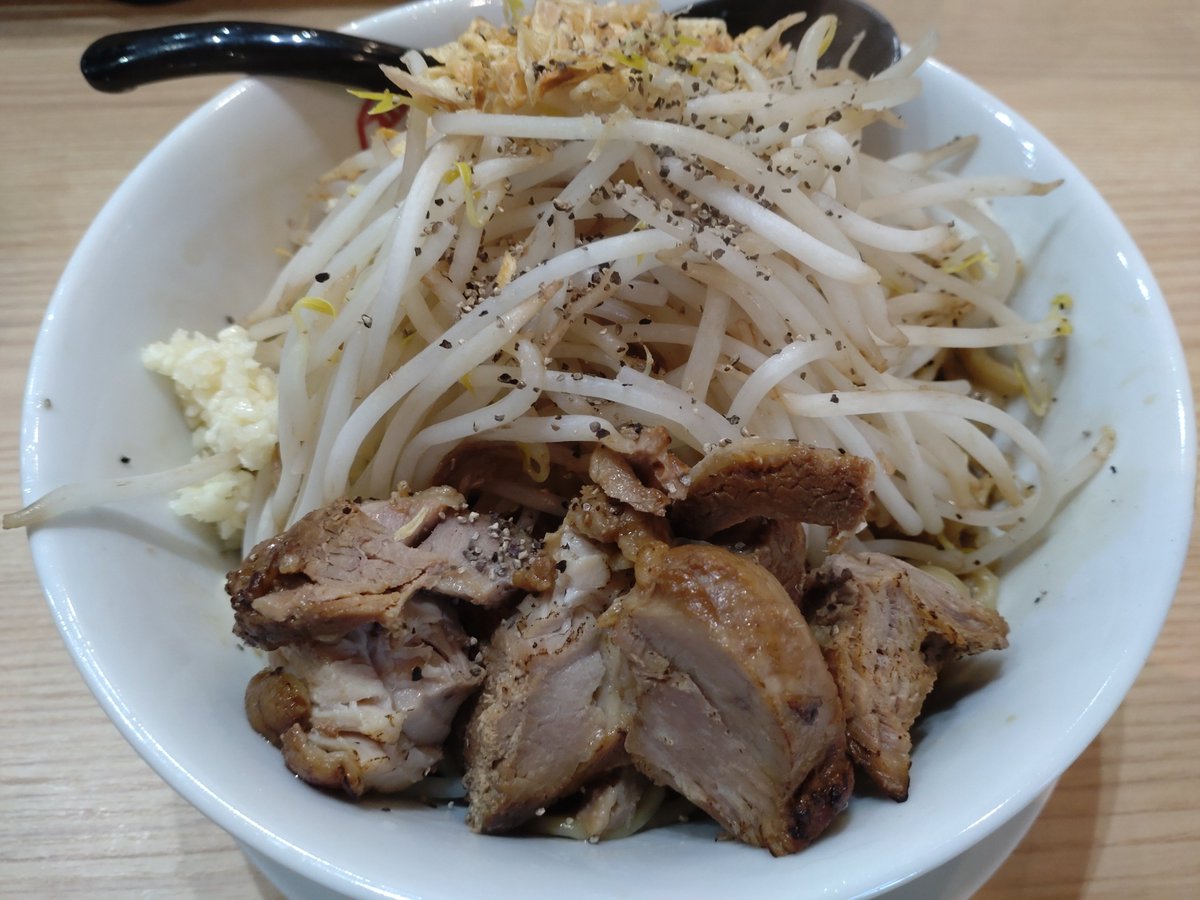FlyingIslander's tweet photo. PORKMANの汁なし麺 https://t.co/WUTGjsYx17