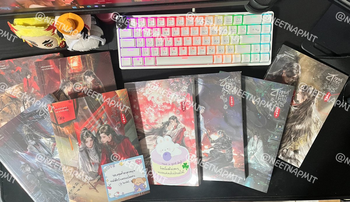 NEETNAPMIT's tweet photo. ได้รับหนังสือเรียบร้อย ห่อมากแน่นหนามากก มีโน๊ตน่ารักๆให้ด้วย
ขอบคุณค่า 🙏
#rwflutter https://t.co/qdh7Qn9xPI