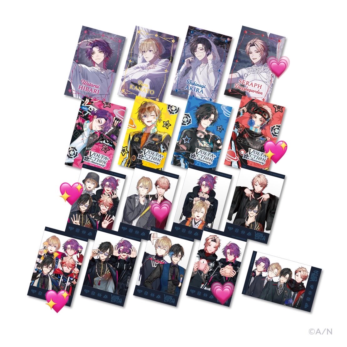 __IntntoN's tweet photo. @0
【交換】にじさんじ VOLTACTION 4th Anniversary チェキ風カード 

譲:画像1〜2枚目
求:画像3枚目💖>💗

郵送、まとめてのお取引優先。
お気軽にお声掛けください。 https://t.co/90YRqLwngu
