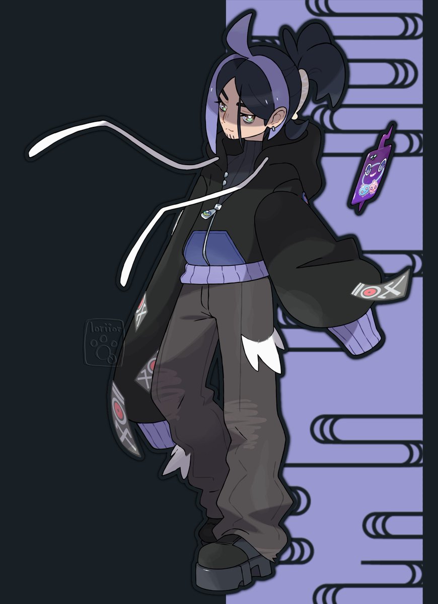 queuloriior's tweet photo. meet tibo! the ghost-type gym leader from glysteria city, south kalos!🪻

he likes to bring the spookiness when battling and challengers that manage to surpass it often win his admiration.

       – “The mysterious boy with friends from the other world!” ‧₊˚ ☽ ⋅ https://t.co/vVctAtEFlF
