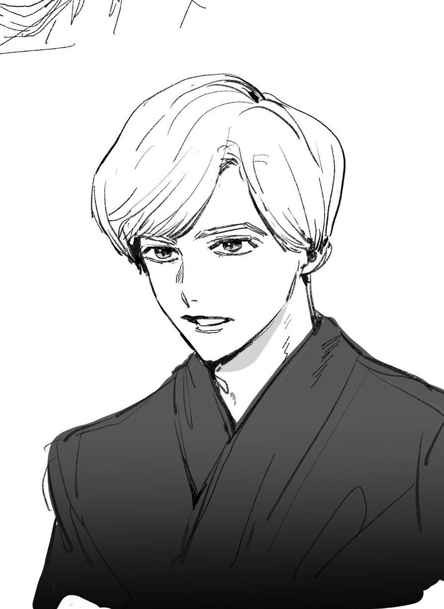 nyo801's tweet photo. ルク先
半模写 https://t.co/RmWTQfy1XI