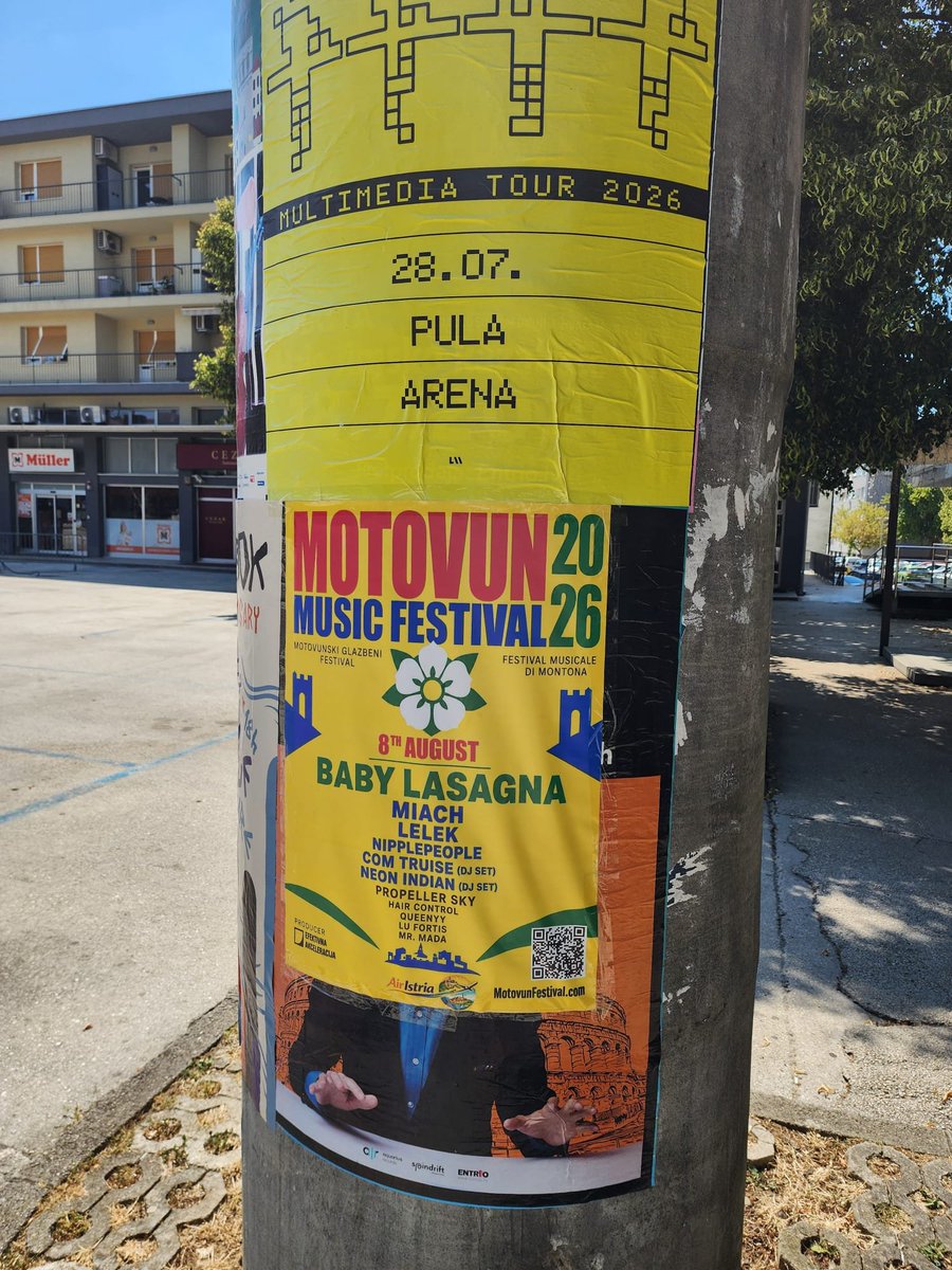 MotovunFestival's tweet photo. MOTOVUN MUSIC FESTIVAL

SATURDAY, AUGUST 8TH
€80

https://t.co/wT2eDjCc0g https://t.co/7nu1rfB2nN