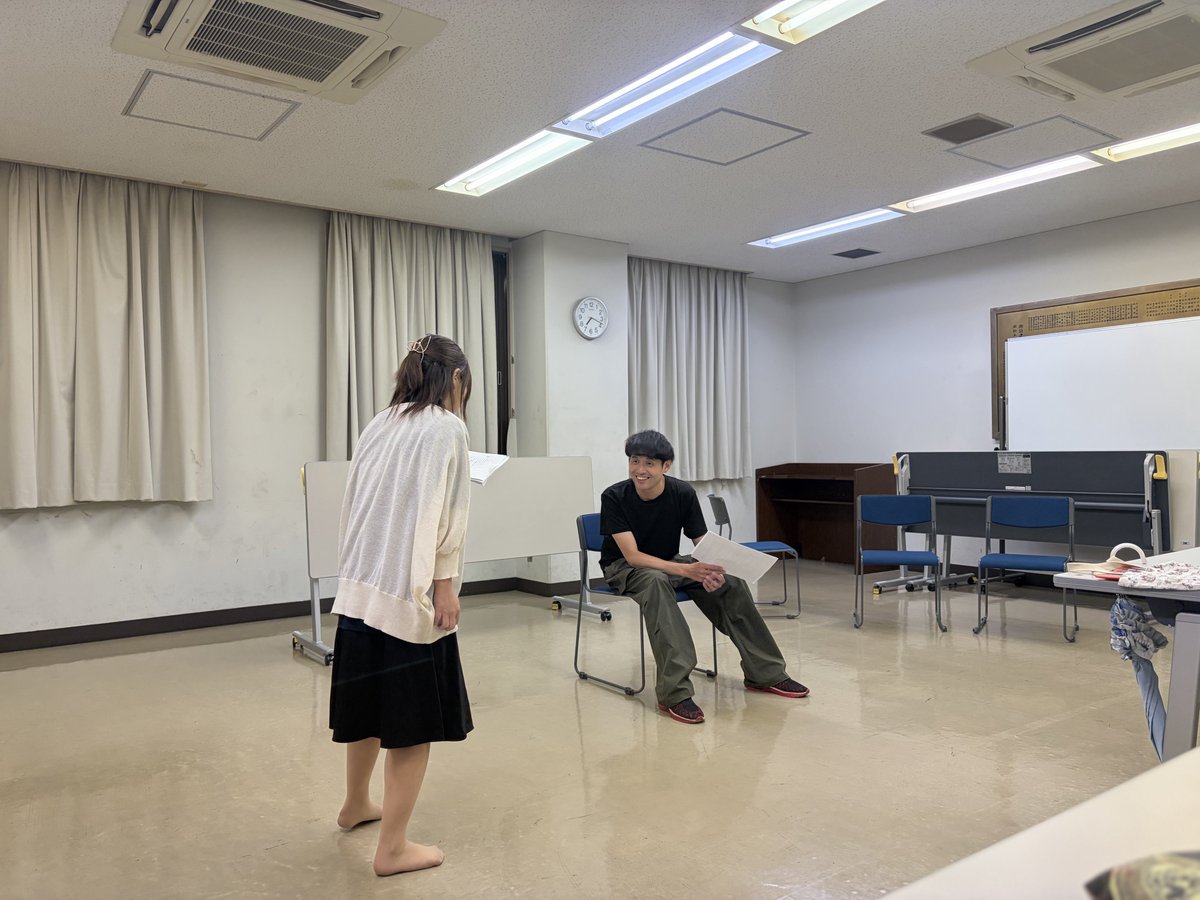 Ni_mi_04's tweet photo. 稽古でした🌸
たまにやる代役が楽しかったりする。髪も伸びてきたな〜切りたい〜！！

【予約フォーム】
https://t.co/5UNAsk7sgo https://t.co/cTWBRzoYKN