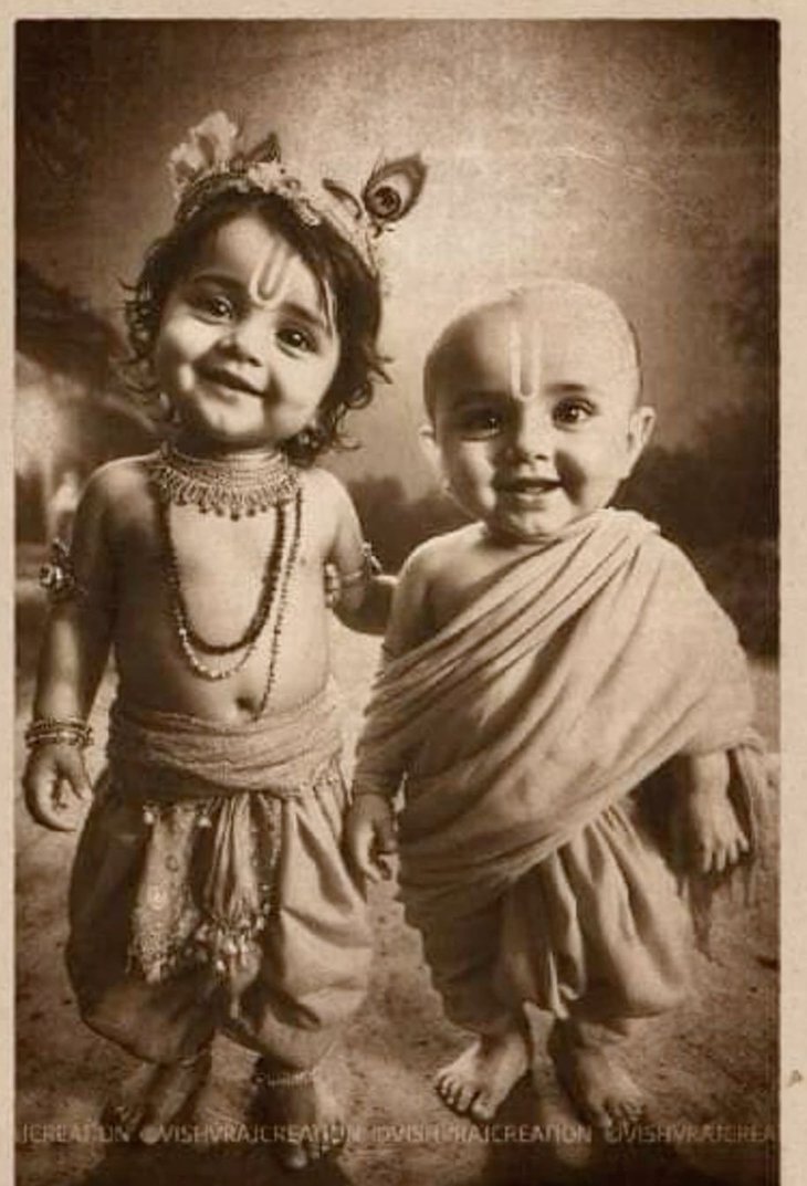email2vamsi's tweet photo. Sri Krishna Sudhama. I do not even know how my children faces look like. I keep guessing how they look. https://t.co/2jrVXLo7Oq