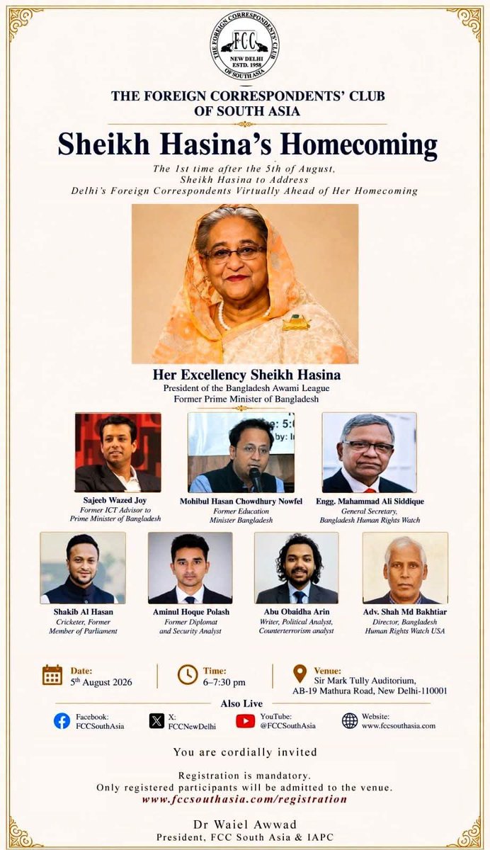 mahmudul_021's tweet photo. Our Pride
Jayotu Deshranto Sheikh Hasina Apa. ❤️
#Homecoming ❤️
Joy Bangla, Joy Bangabandhu. https://t.co/zzXkhboSwl