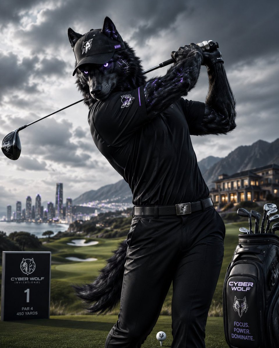 CyberWolfCo's tweet photo. Focus. Precision. Power. 🐺⛳️

Cyber Wolf doesn’t rush the shot.
It reads the game, chooses the moment, and strikes with purpose.

The next move is already in motion.

https://t.co/a5lineTvHN

#CyberWolf #HuntTheFuture #CyberArmy #Crypto https://t.co/Vrj492vCQb