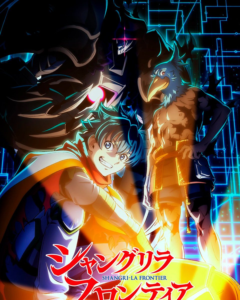 animangabr_'s tweet photo. 🎮 A Crunchyroll anunciou 6 novos animes! Entre os destaques estão a 3ª temporada de Shangri-La Frontier e a adaptação de ELECEED. As estreias começam em outubro de 2026 e seguem até o início de 2027. 💬 Qual você vai assistir primeiro? https://t.co/pD1hIUjFB2