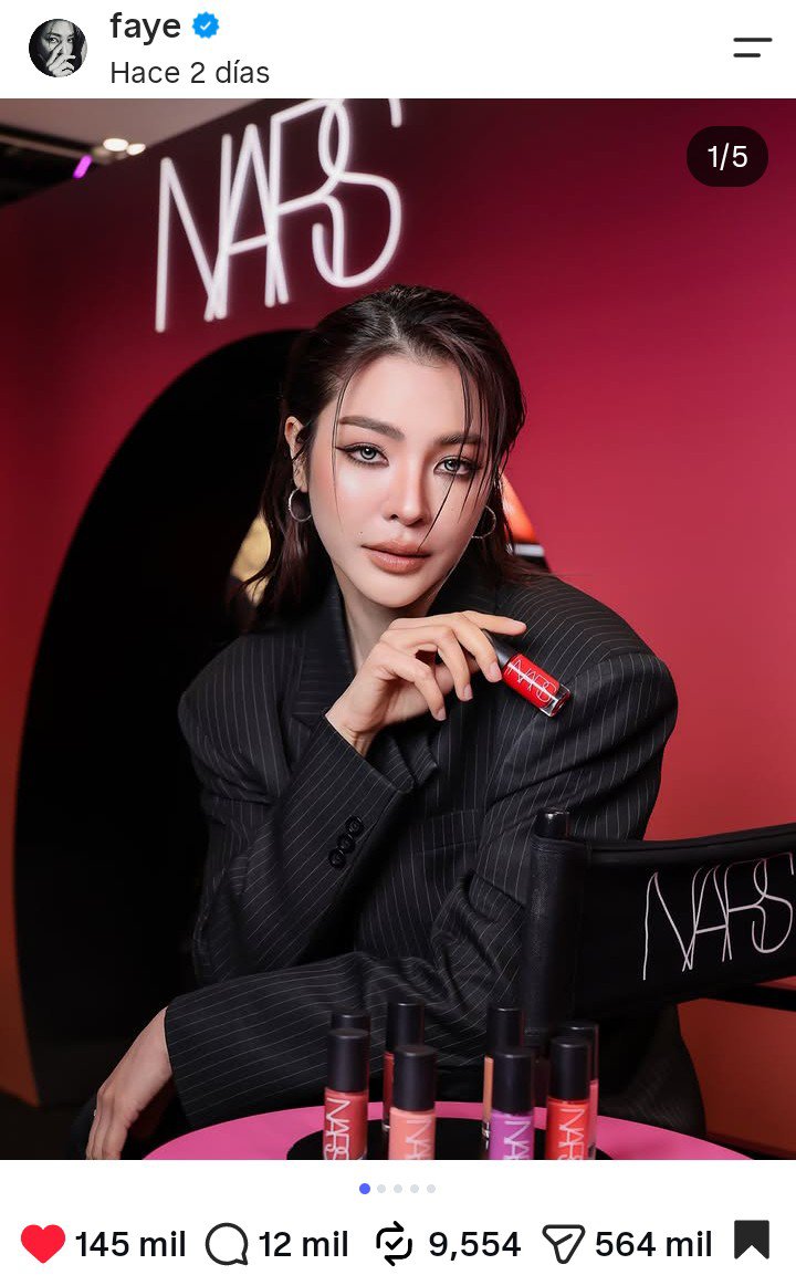 jessyhur's tweet photo. Fayemily, do you remember our goals?  
500k likes, 30k comments, 1 million shares.  
Please let's take a little time for her Instagram.  
These are collaborations with big brands.  
Let's support her work and keep showing how strong and dedicated we are. 💪💪

#FayePeraya
#Fayemily

https://t.co/8QCKLN2cj1