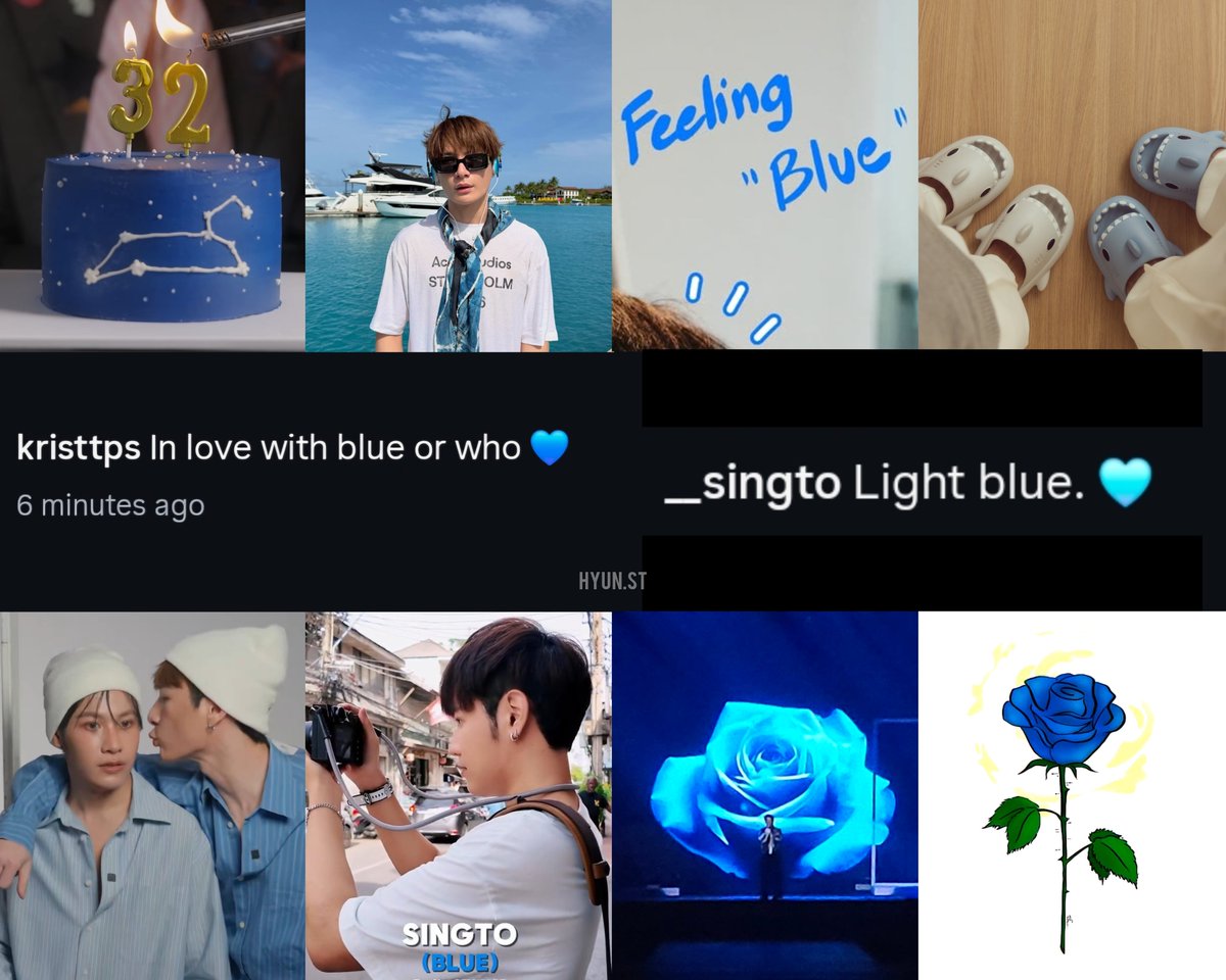 nini_whheart's tweet photo. Like blue rose,
"You are my one &amp; only unique love"

💙

#คริสสิงโต https://t.co/TkymlPbTsk