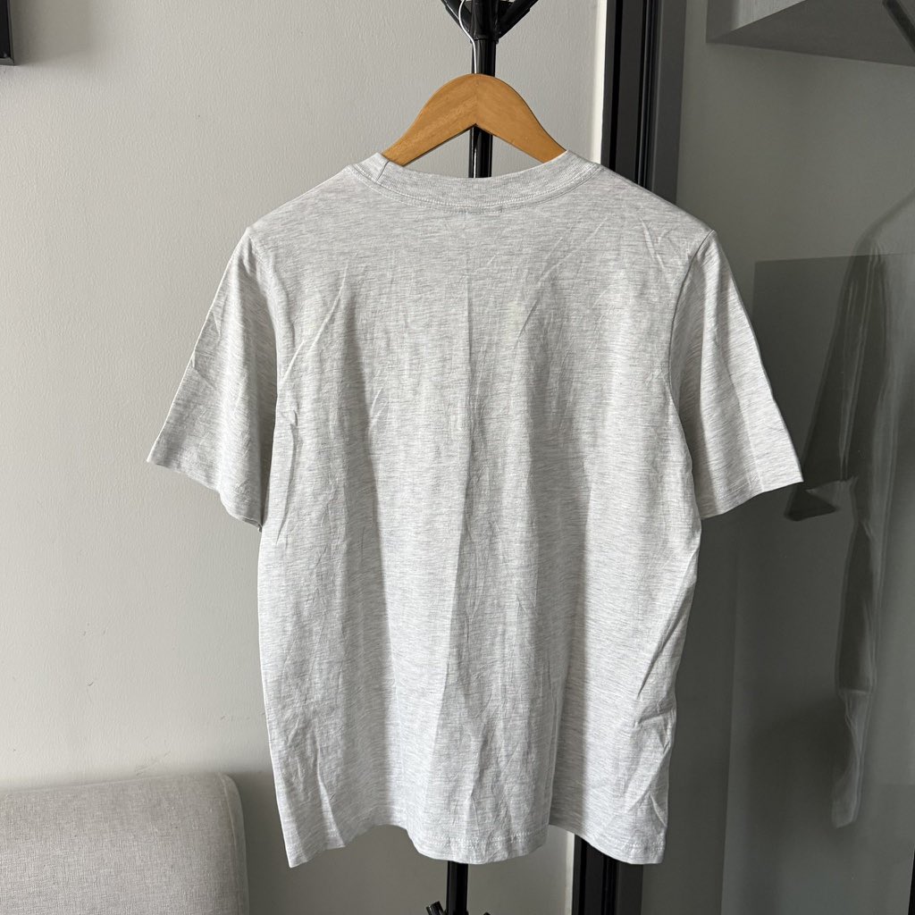 studio_doublep's tweet photo. PAPERBOY Bio Sliket PBC Short Sleeve T-shirt[White Melange] สีเทาอ่อนใหม่มากป้ายห้อยยังอยู่ในเว็บน้องพัน++

✿ สภาพโดยรวม10/10

 ✿ อก :  44 ยาว : 26

 ✿   360.- ส่งฟรี https://t.co/Q7FBk1pJ6Y