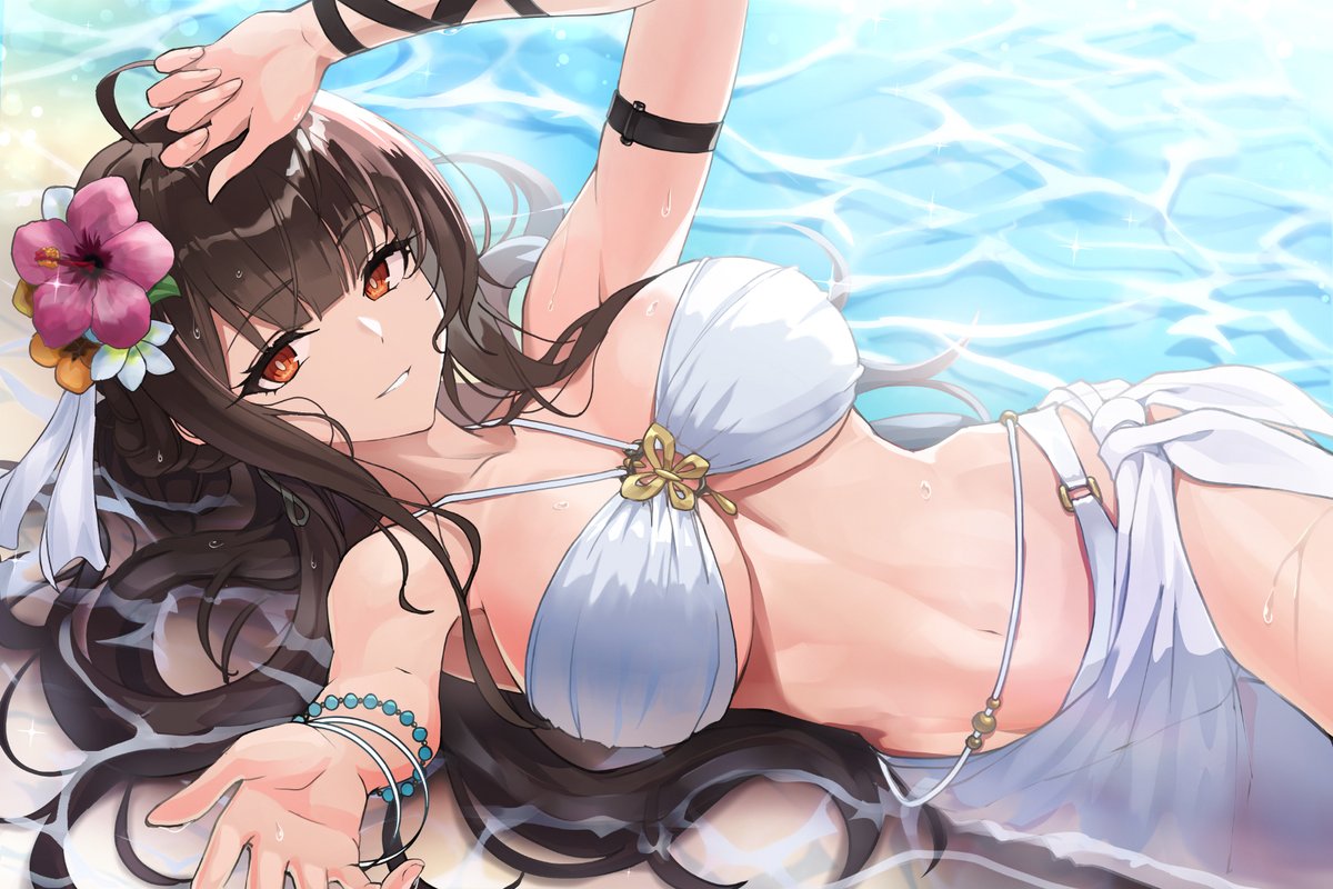 plumbumlepus's tweet photo. ローレライ👙🌴
#ドルフロ2 https://t.co/E25H7leGi6