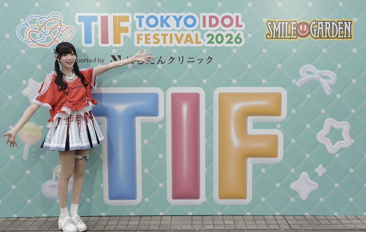 TIF2026 最高の夏をありがとうございました🌈 また来年も💭