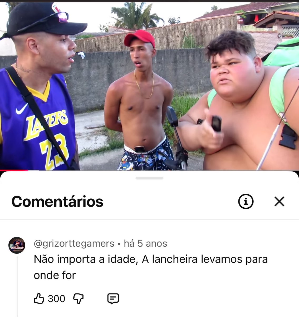 joao_gmacedo's tweet photo. minha mulher perguntou pq o nome do mano era gordão da xj, desacreditada que ele realmente cabia na moto, fui mostrar os video e abri os comentários… https://t.co/Hm3N6DMGQ9
