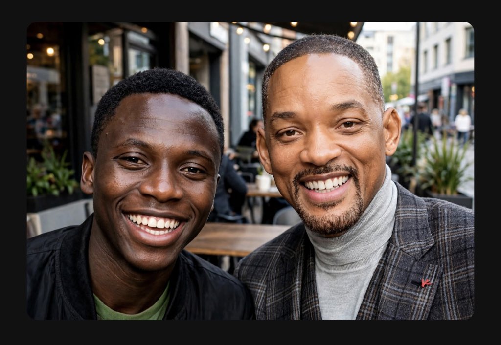 AssimbaJoseph's tweet photo. On était une seule fois avec la légende will smith https://t.co/rvaK8Ewr2t