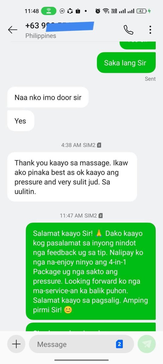 CebuMasahi's tweet photo. 4-in-1 Package | 3 Hours of Total Relaxation 
Body Scrub • Swedish Massage • Hot Stone • Ventosa
Book your appointment today! 📲 09530627909
#FREELANCERCEBU Legit Masahista
#ReoMasahista #FreelanceMasahista #CebuMasahista #BodyScrub #SwedishMassage #HotStone #Ventosa #Massage https://t.co/55TdXJYWVH