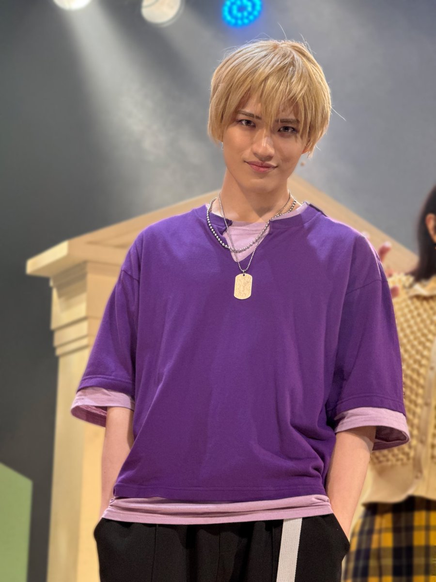 melonby_u's tweet photo. * `💜・*☆` ・🍕☽°☆・°:** `💜

2026.08.02🌙
#舞台ペパロニヴァンパイア
#コリンズJr. 役 °3°⚪️🎶
#内海太一 さん（@utsumi_Ta1 ）

* `💜・*☆` ・🍕☽°☆・°:** `💜

うつみさんは踊りが上手だな！と毎公演新鮮に観てます❣️( ꈍ꒳ꈍ)⭐️
岡様のお話有り難かったです🤲🏻🩵 #だから https://t.co/OmA8UnU1Y1
