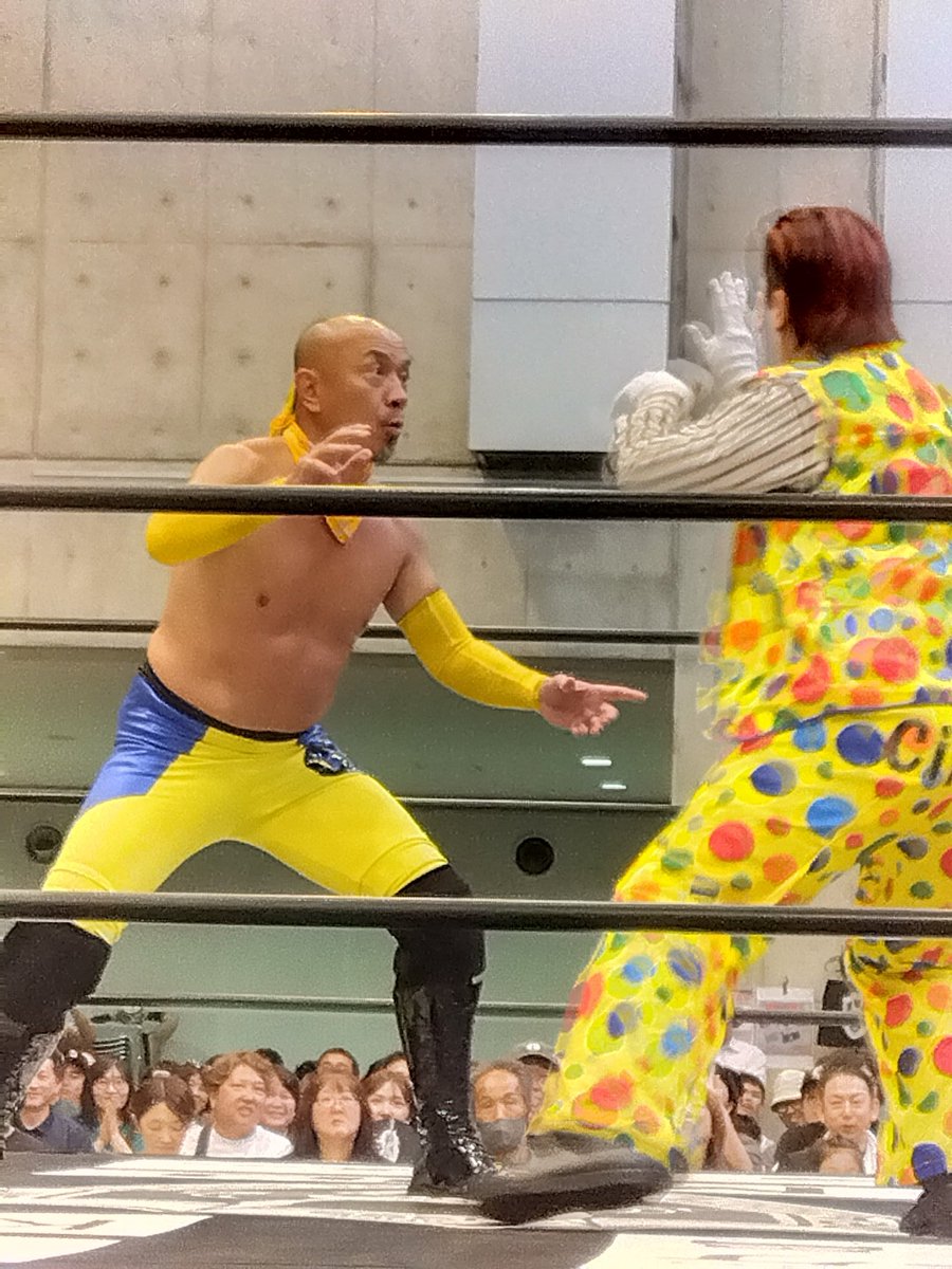 _aprilfool's tweet photo. 生まれて初めてプロレス生観戦！
さいっっっこうに面白かった！！
また行くよー！

#ドラゴンゲート
#魚津大会
#堀口元気 https://t.co/d4SHB3vuzu