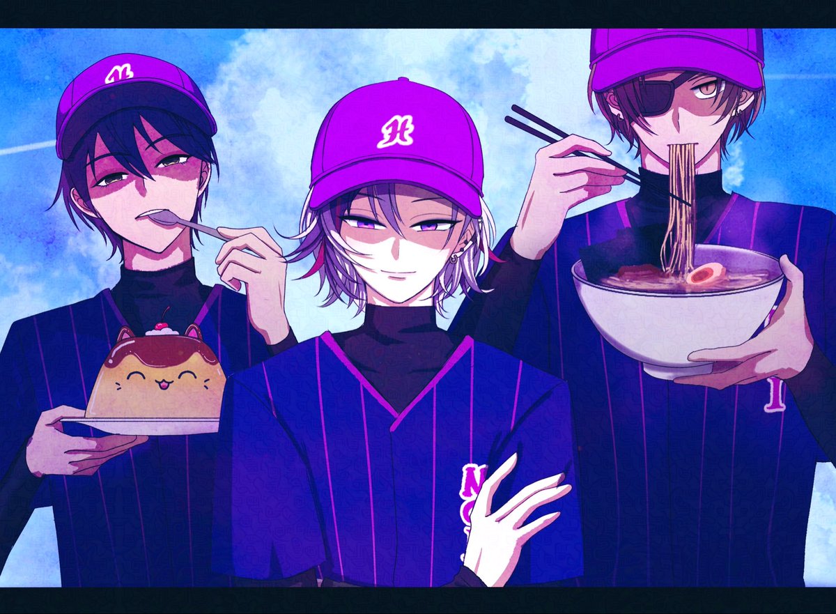 h_e_lp_'s tweet photo. 2人が活躍した時プリンとラーメン送られるのが好きだったよ〜
#絵スコート
#にじさんじアルプススタンド https://t.co/EVYnzNzURT