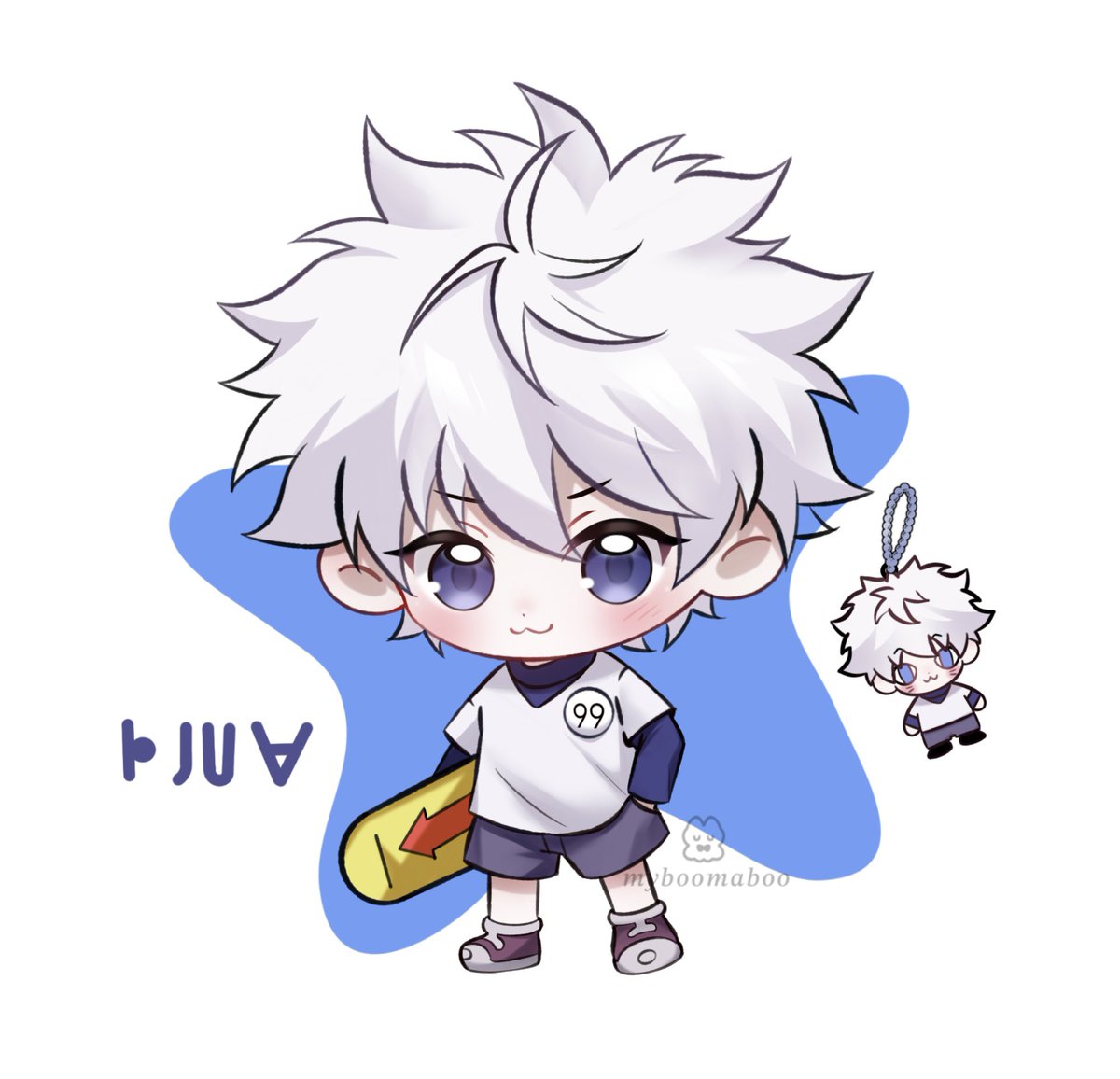 myboomaboo's tweet photo. ลองวาดเมนในฮันเตอร์ดูบ้าง 😋🤍
#hxh #hxhfanart https://t.co/wbEX3Il6gH