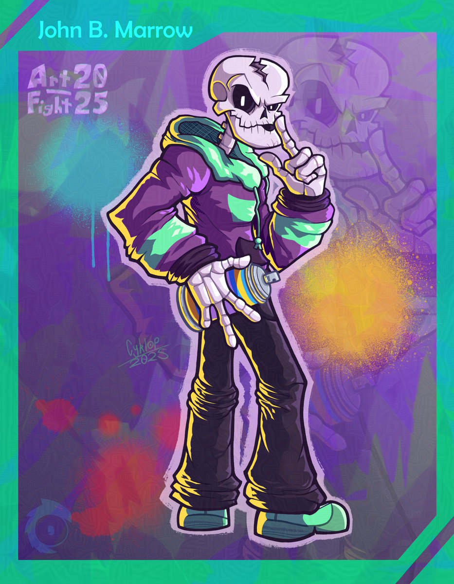 Cyklop_Art_'s tweet photo. First 3 Art Fight attacks I did in 2025
Doodle = @doodlealcatel
John B. Marrow = dylan_skel (Instagram)
Lumina & Boozu = @KirboGamez
#artfight #artfight2025 #artfightattack #teamfossils https://t.co/AwrpCOJjSz