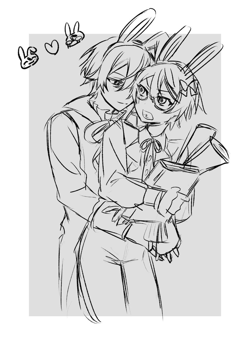 farfal_hoA's tweet photo. マジでさっき描き始めて間に合わない感じなのでｶﾞﾁﾗﾌ投げちゃう
🐰の🎈🌟 https://t.co/YyF9RvSVDj
