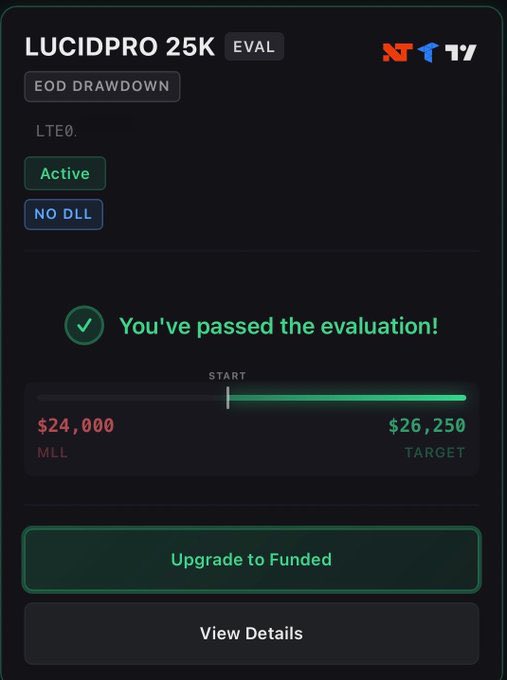 mapIestaxtrade's tweet photo. Start learning how to trade, get funded and begin your profitble trading journey
I alerted all of the trades out in order for these accounts to get funded in my privte trading discord
Right now, you can get $30 discord access if you use promo code: HOS

-ALERTS
-EDU
-LIVE STREAMS https://t.co/hsBsZiL43Z